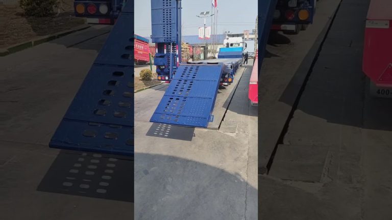 Retractable Flatbed Trailer,Flatbed Trailer,Low Bed Trailer Exporter