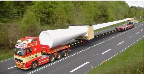 A brief discussion on the transportation of wind turbine blades in mountainous wind farms